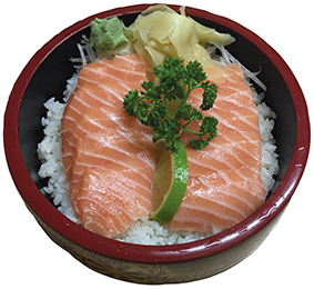 Chirashi saumon